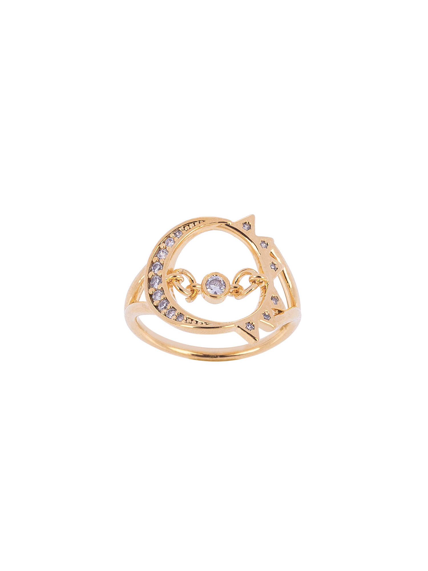 MOON RISE RING GOLD