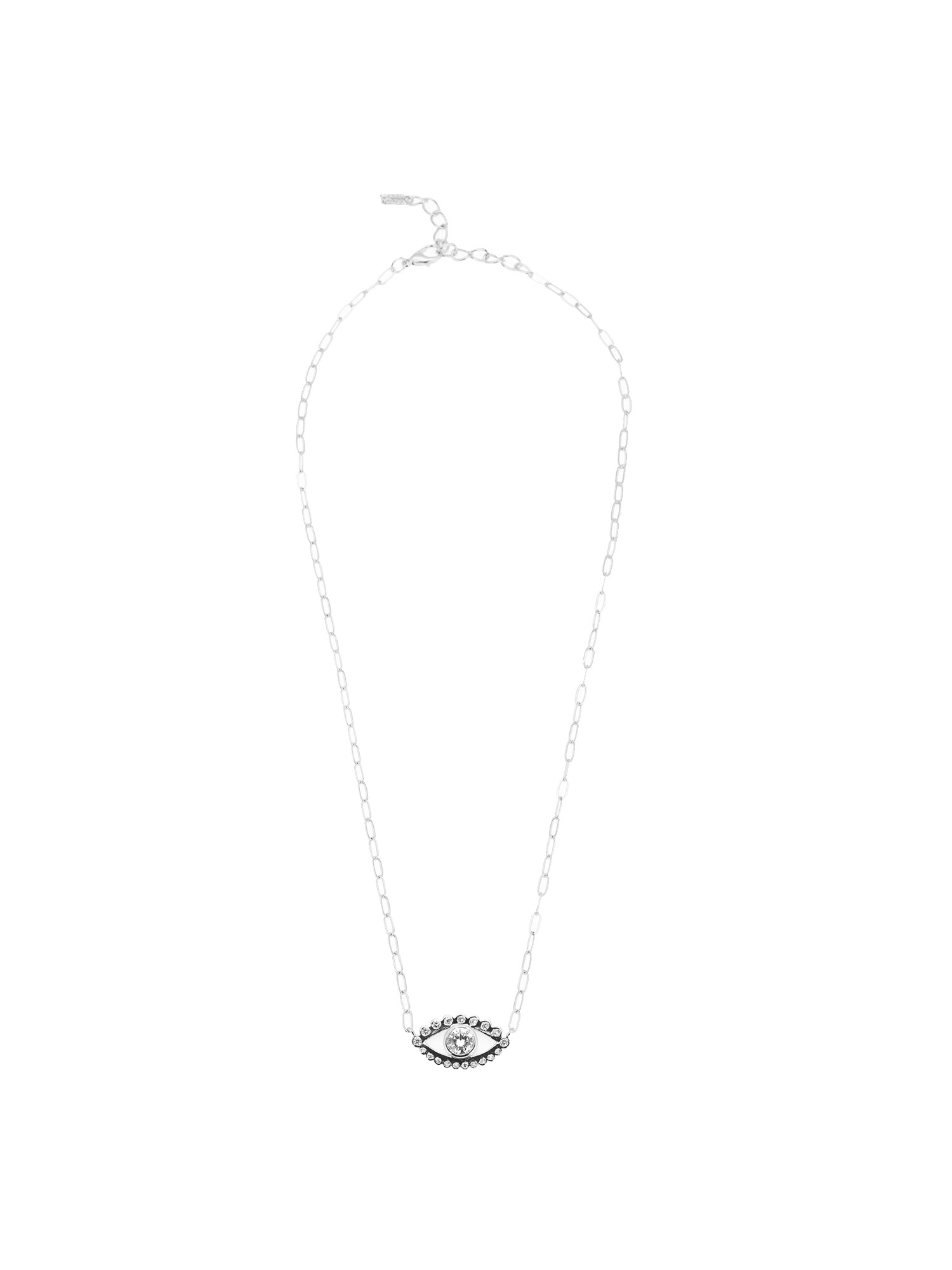 PROTECT THE WILD NECKLACE RHODIUM